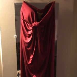 Strapless dress by Catherine MaLandrino